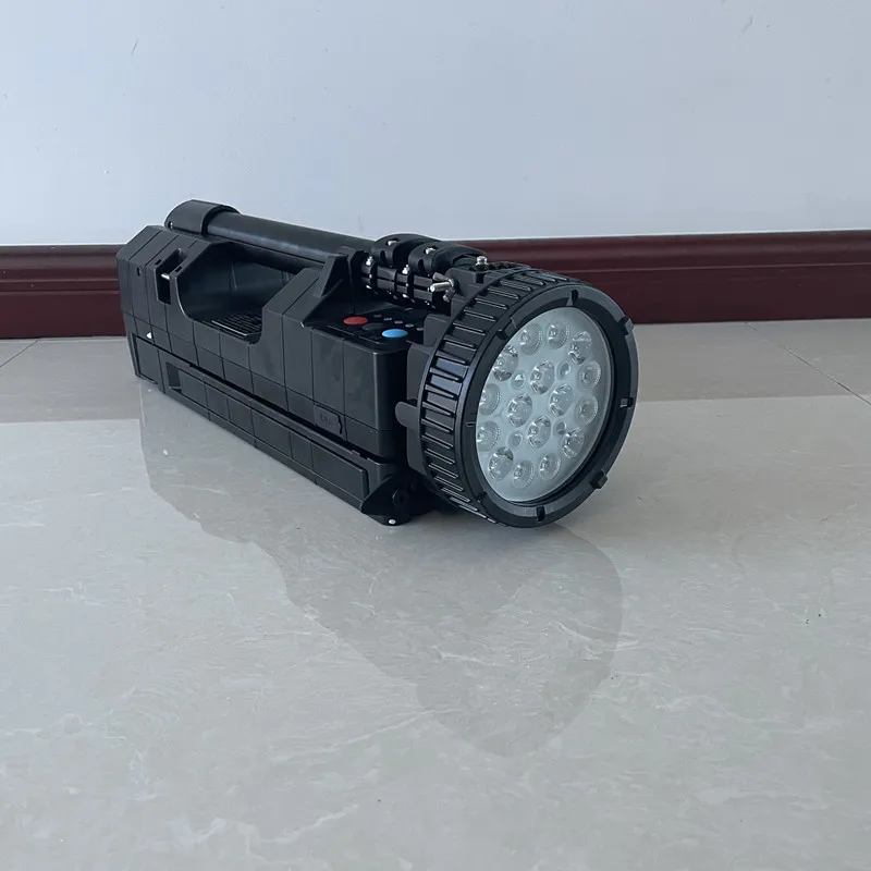 Rechargeable Waterproof Explosion-Proof Emergency Strong Light Portable LED Outdoor Search Lamp for Fire Relief Mining Workshop