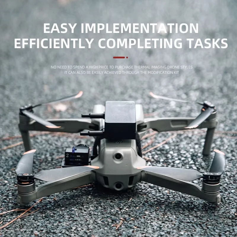 TG209 Thermische Beeldvorming drone stuurinrichting 256*192 Warmtebeeldmodule met Servo Voor DIY Drones Plug & Play Tracking Module