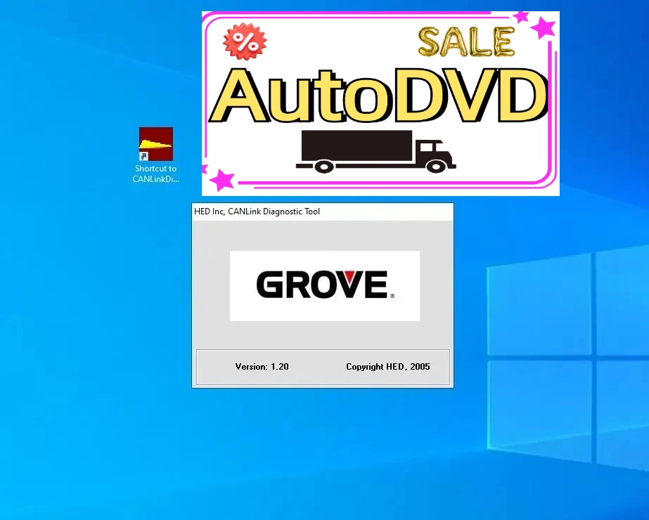 

AutoDVD Manitowoc Grove Crane HED CANLink Диагностический инструмент Коллекция Vim Loader