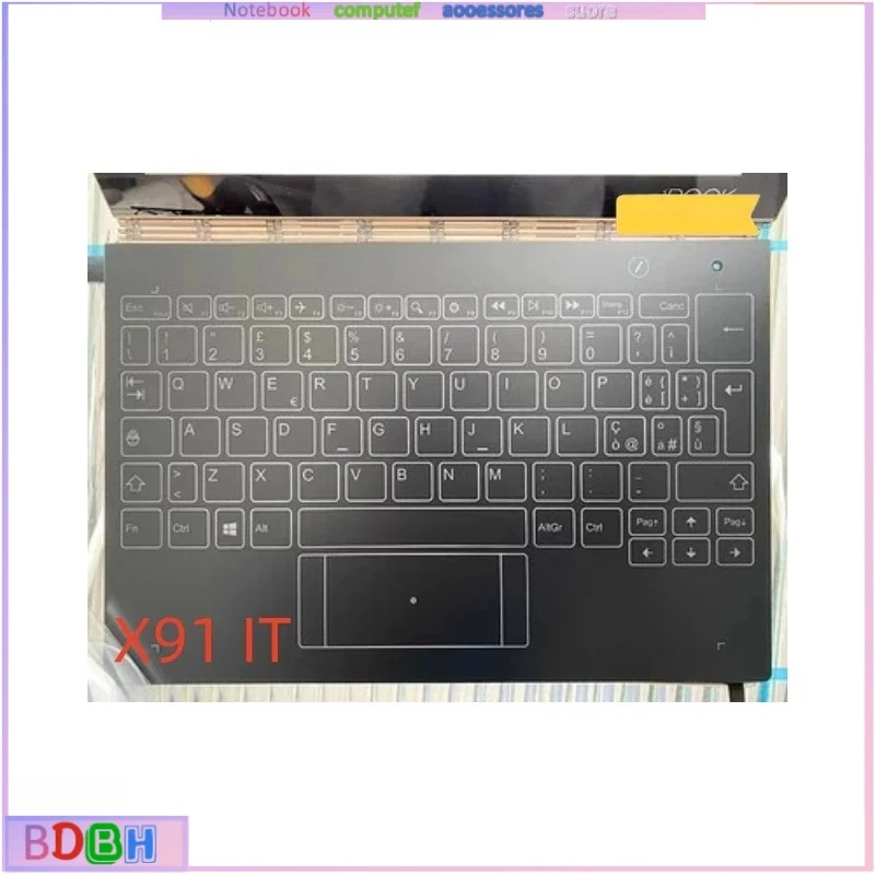 US UK BR SP GR FR IT For Lenovo Yoga Book X90 YB1-X90L YB1-X90F YB1-X90 X91 X91L X91F Keyboard Assembly