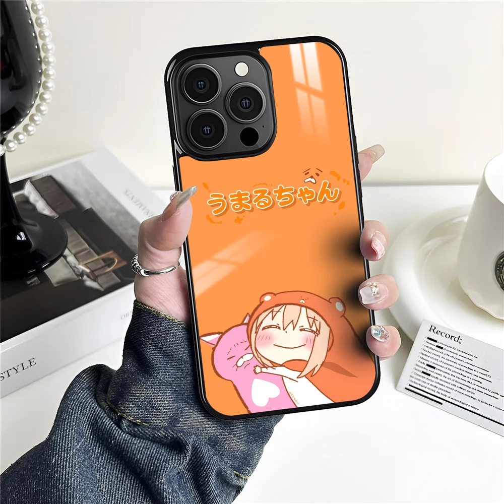

Cute U-Umaru-chan Phone Case For iPhone 16 15 14 13 12 11 Pro Max Plus Mini Magnetic Magsafe Wireless Charging Cover