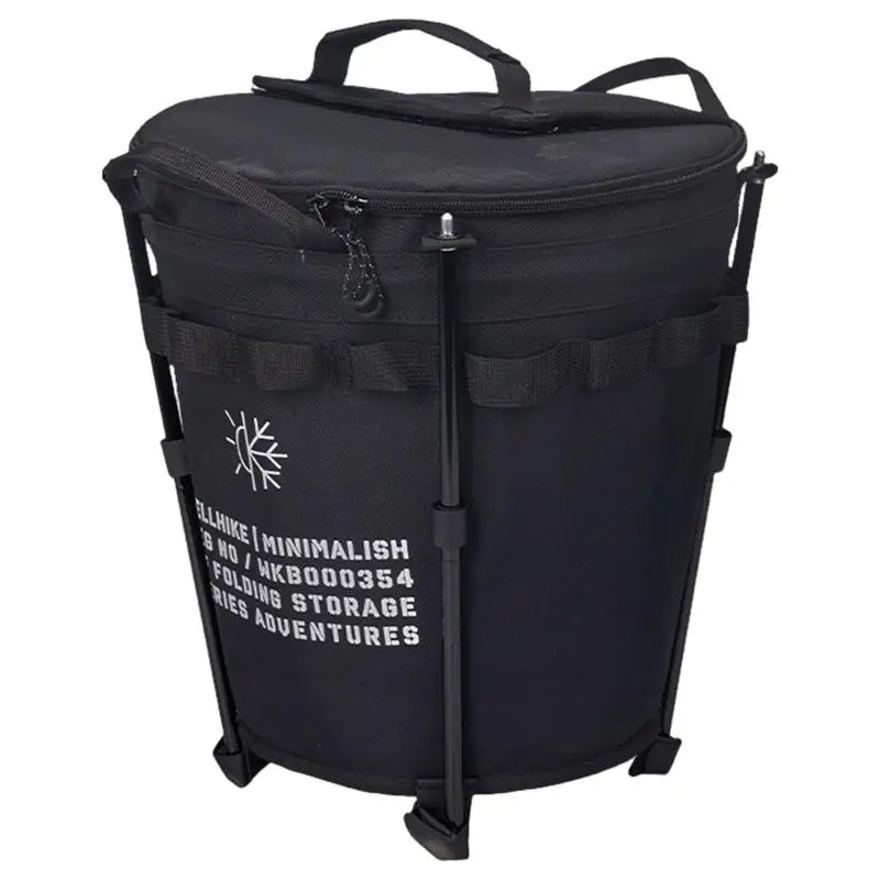 

Insulated Bucket Cooler 20L Foldable Outdoor Camping Ice Bucket Camping Container Bucket For Car Portable Waterproof Inner Layer