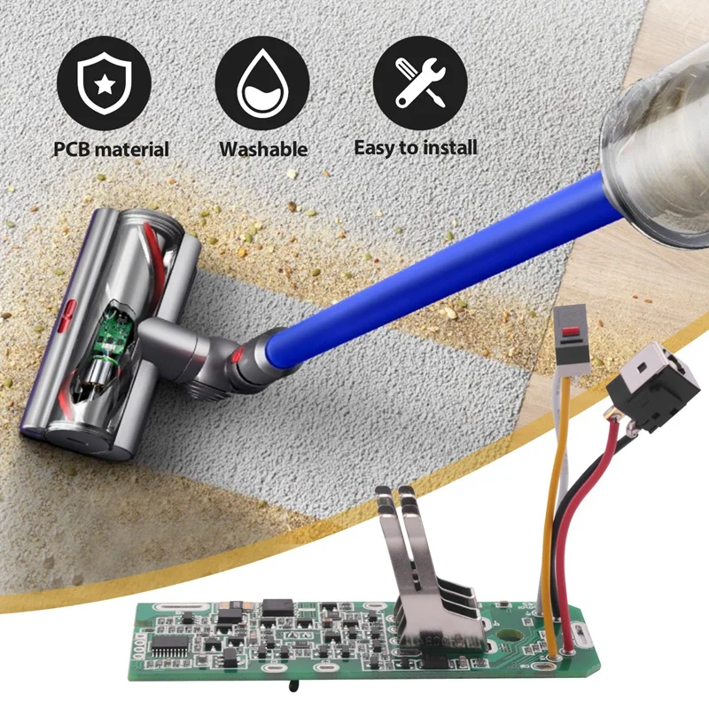 Li-Ion Battery Charging PCB Protection Circuit Board For Dyson 21.6V V6 V7 Vacuum Cleaner