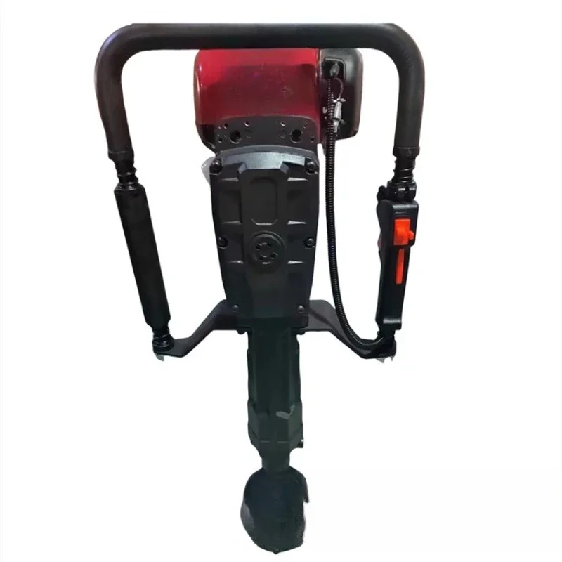 Pile planting machine Flood control guardrail Pile driver Garden pile planting machine Two-stroke four-stroke