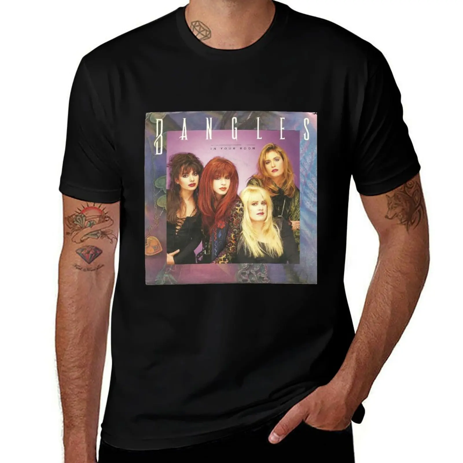 The Bangles T-Shirt Big Size Simple T-Shirt