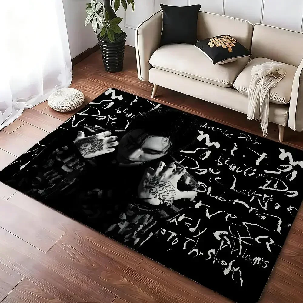 Singer D-Dpr Ian Moodswings in to Order Floor Mat Soft Thickened Non-Slip Bedroom Living Room Door Mat Home Flannel Rugs