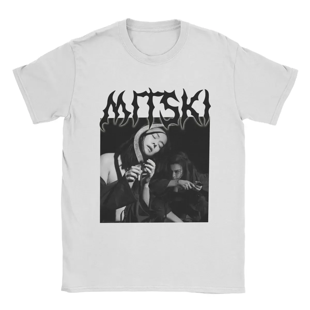 Mitski The Land Is Inhospitable And So Are We T-Shirt Men Humorous Pure Cotton Tees O Neck Short Sleeve T Shirt Summer Tops