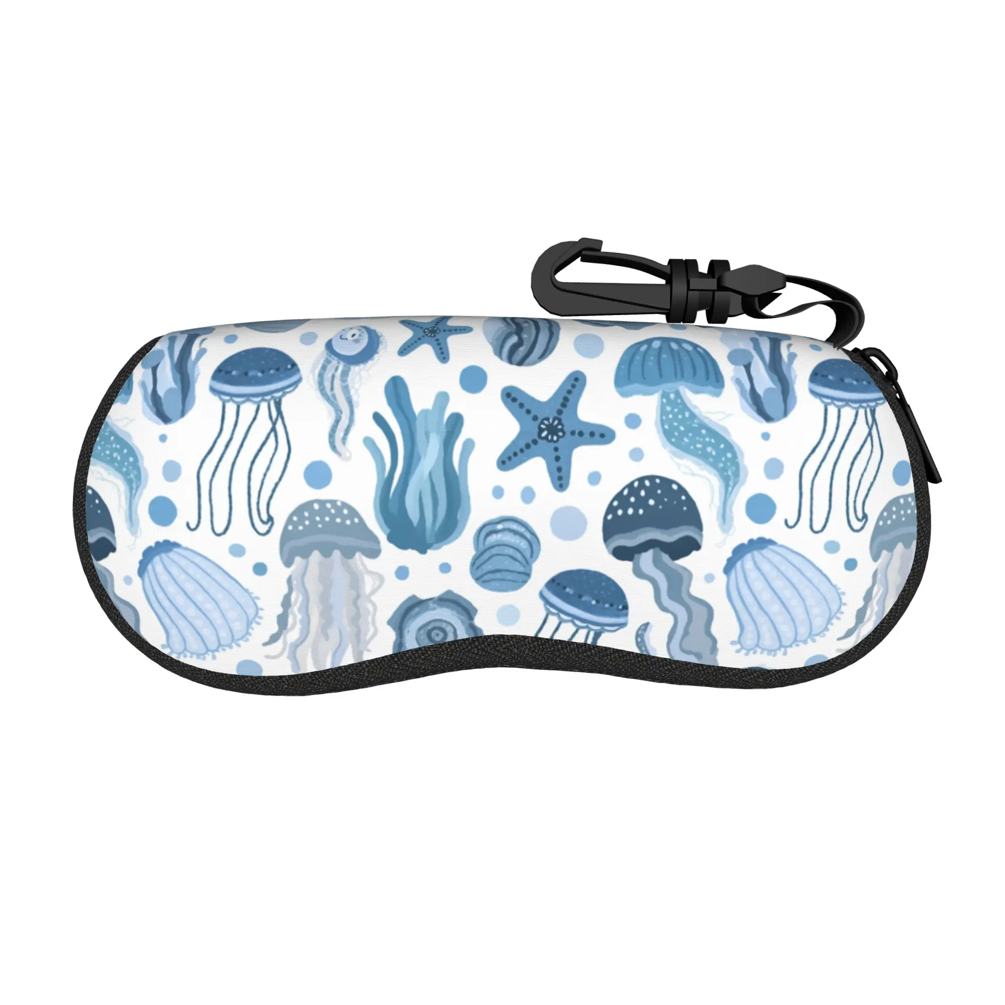 Lovely Cute whale Ocean animals Glasses Case New Accessories  Reading Storage Box Anti-Pressure Eyewear Container