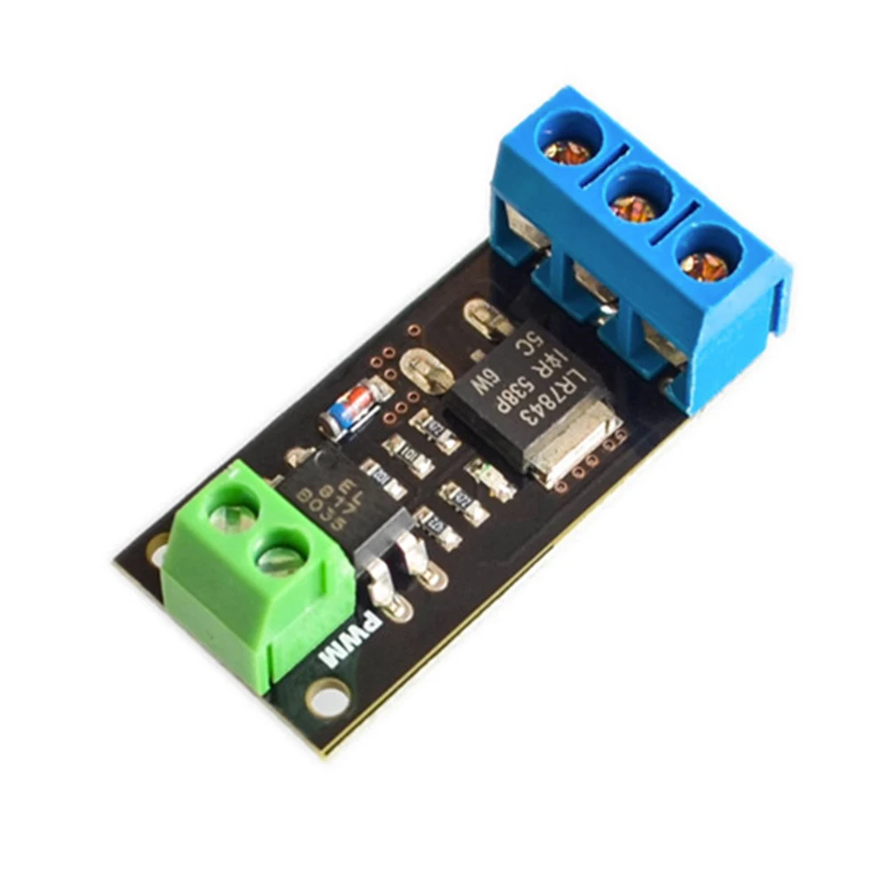 Optocoupler Isolation MOSFET Module LR7843 30V PWMs Control FET Board Relay Substitute For Arduino Raspberrys Pi Motor Control