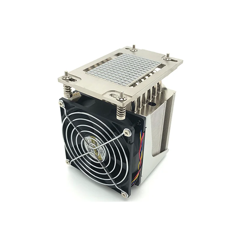 COOLSERVER SP3‑P42 6‑Heat‑Pipe 4U Tower CPU Cooler Dual Ball Bearing PWM Fan For AMD EPYC SP3 TR4 Server Workstation Heatsink