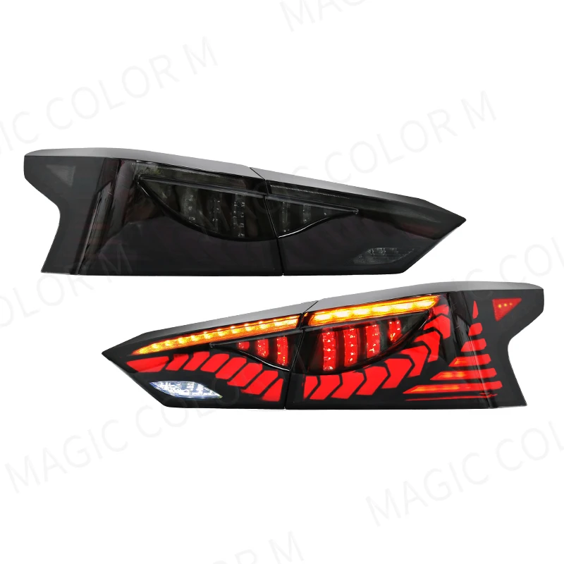 Tail Lamps For Nissan Altima 2020 2021 Tail Light Rear Brake Stop Turn Signal Fog Auto Reverse Reflector Waterproof High Quality