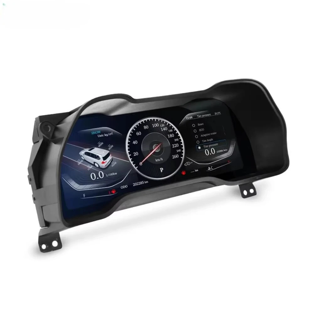 Car Dashboard Digital Cluster Panel for Toyota 4 Runner 2022 Car Monitor  Concrete Speedometer Screen Virtual Cockpit