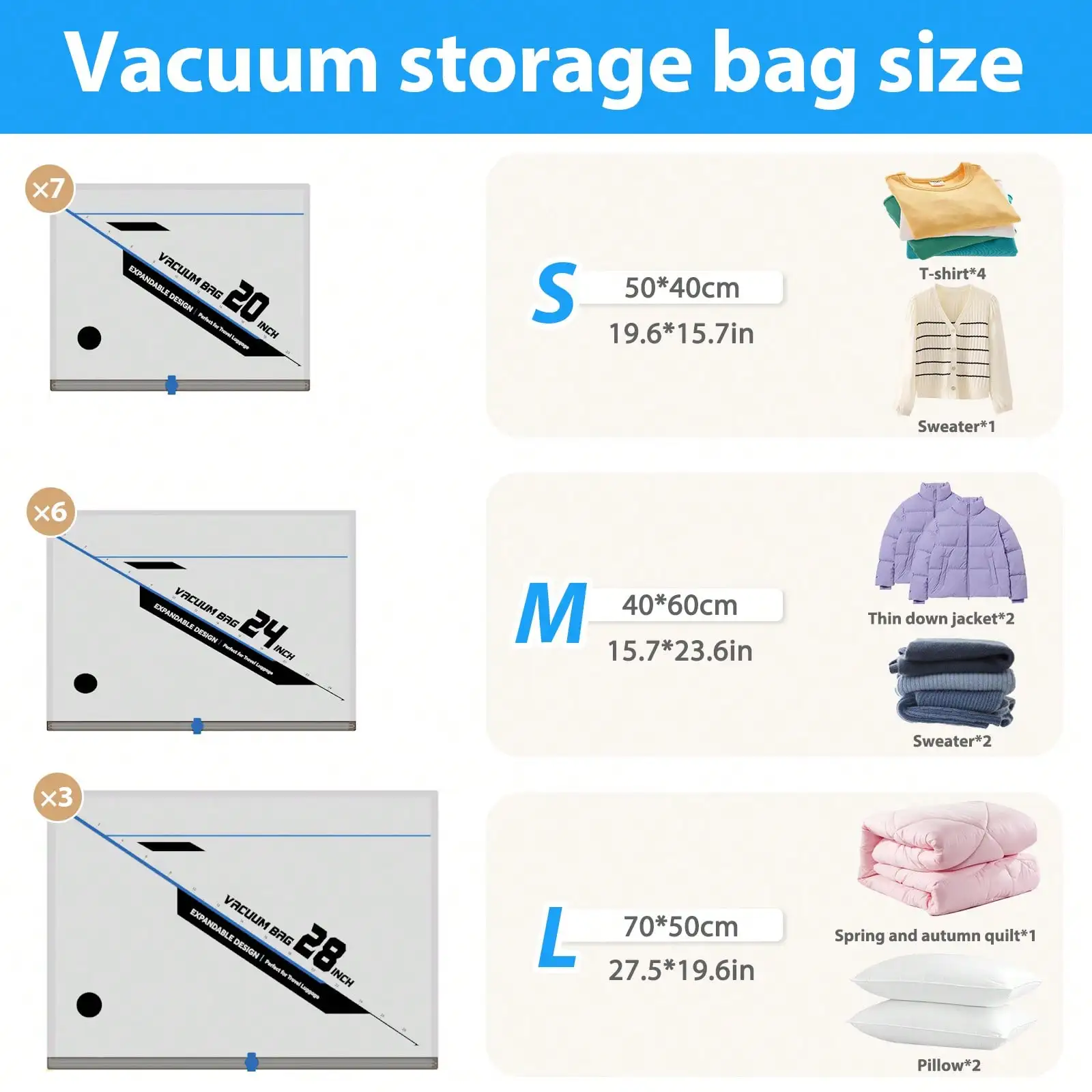 16Pack Vacuum Seal Storage Bags With Rechargeable Wireless Pump, Assorted Small Medium Large Sizes, Space Saver Vacuum Storage Bags For Luggage, Clothes, Bedding, Pillows, Quilts, Blankets