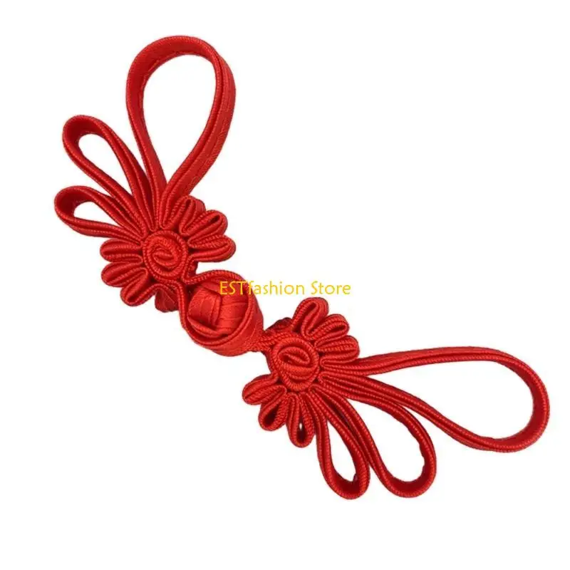 

Y5GC Chinese Cheongsam Buckle Traditional Knot Fastener Chinese Knot Buttons DIY Tool