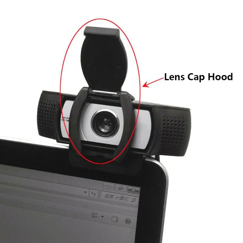 Plastic Privacy Shutter Lens Cap Anti Peeping Dustproof Protects Lens Shell for Logitech HD Pro Webcam C920 C922 C930e