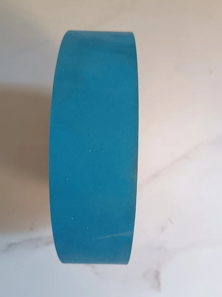 8 Zoll 200*50*32mm Zentrifugales Gummirad mit Aluminiumkern für Poliermaschine, Bandschleifrad, elastisches Metallwerkzeug – Detail 2
