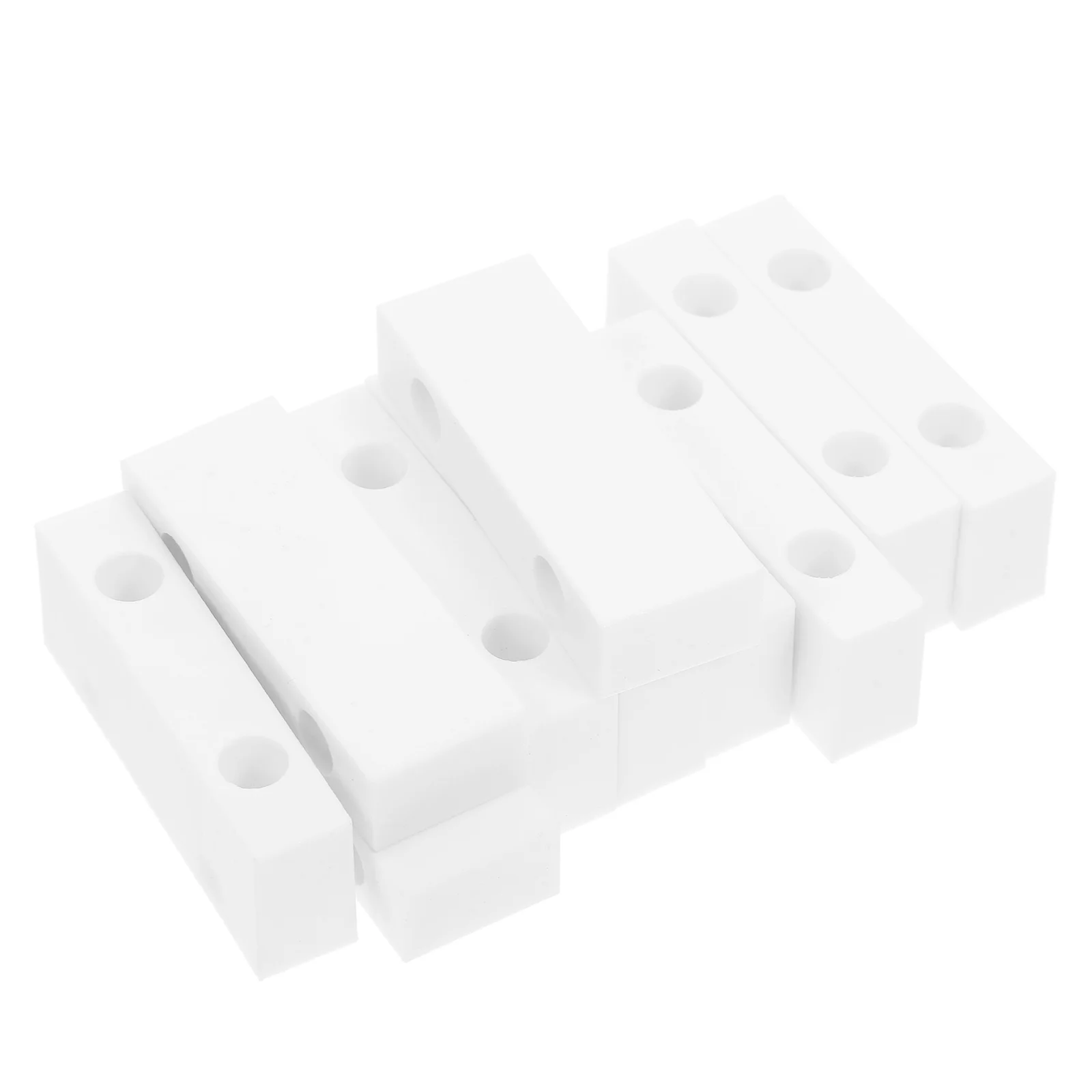 

10pcs Sliding Window Door Locks Security Restrictor Durable Plastic Child Proof Anti Collision Noise Blocker Balcony
