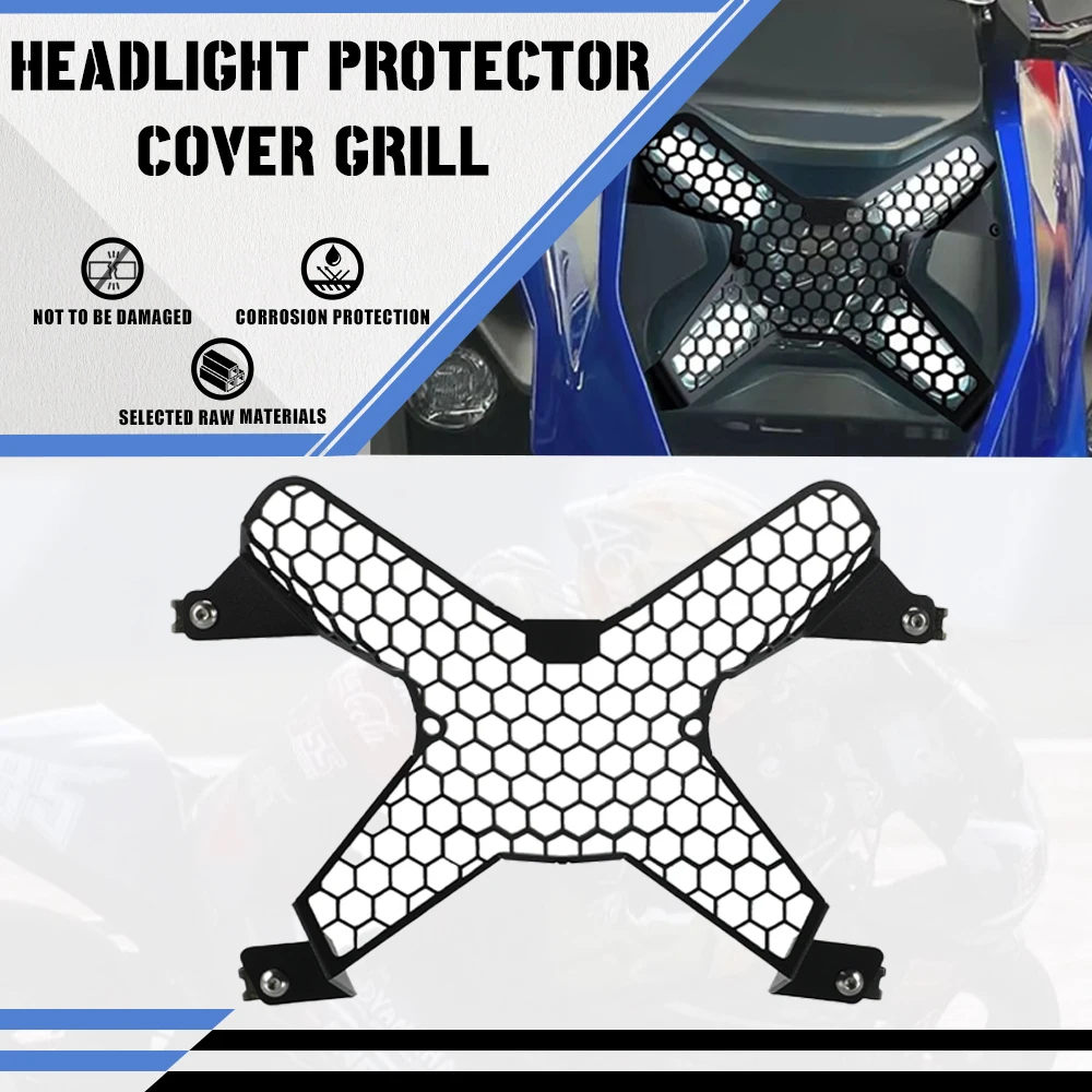 

2023 2024 For BMW R1300GS R 1300 GS R1300 GS 1300GS Aluminium Headlight Protector Light Cover Protective Guard GS1300 Motorcycle