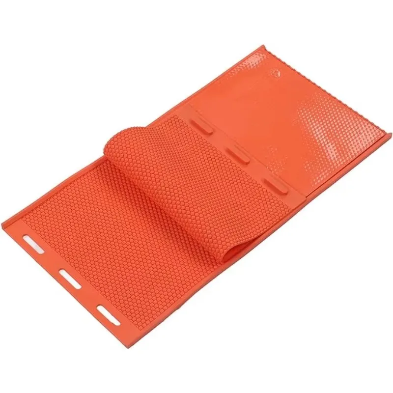 Molde automático de máquina de prensado de miel de cera de abejas con base de colmena de silicona - Fabricación de hojas de panal