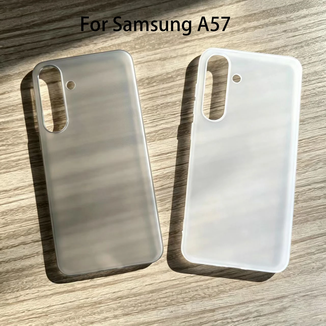 For Samsung A57 Ultra Thin TPU Soft Phone Case For Samsung Galaxy A57 Clear White Gray Shockproof Cover Case
