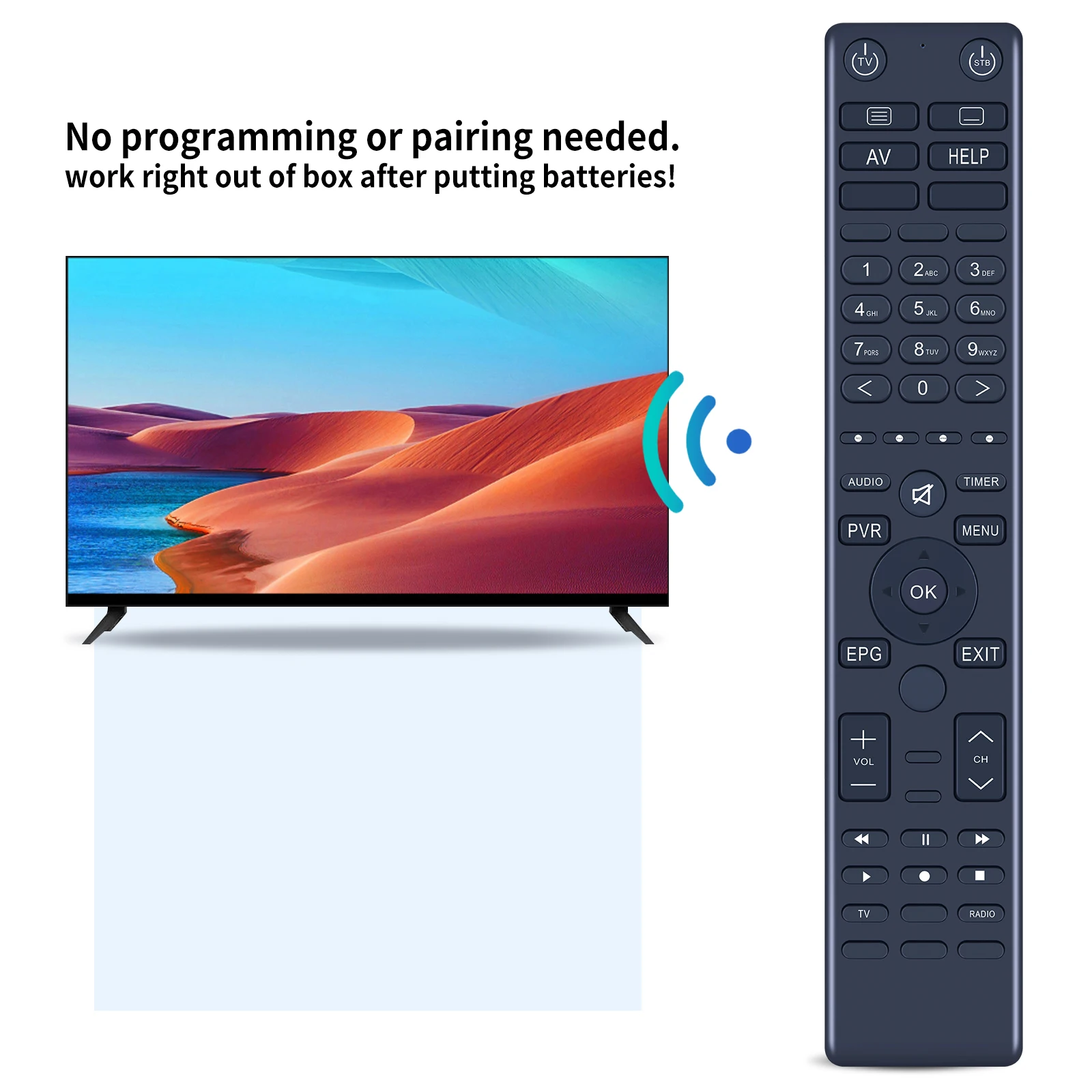 New Remote Control for VU+ Duo 4K SE BT Edition Satellite Receiver, Black without Hard Drive 1x DVB-S2X FBC Twin