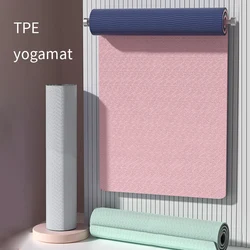 Yoga Mat,Double-Sided Non Slip Eco Friendly Fitness Exercise Mat with Strap TPE YogaMats for Women Men,for Yoga,Pilates,Exercise