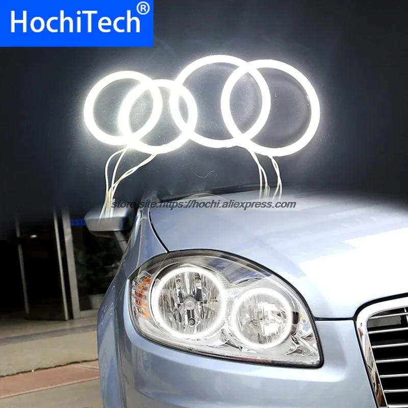 

Для Fiat Linea 2007 2008 2009 2010 2011 2012 2013 2014 2015 HochiTech Ccfl Angel Eyes Kit Белый 6000k Ccfl Halo Rings Фара