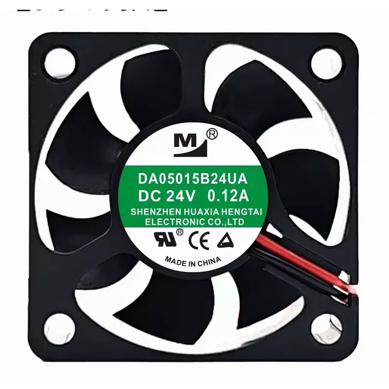 for DA05015B24HA UA 24V 0.10A 0.12A 5cm 5015 Variable Frequency Silent Ball Bearing Cooling Fan