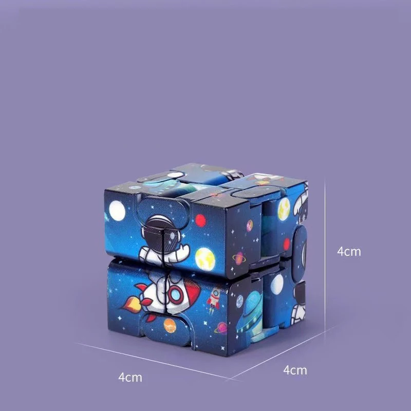 Brinquedo de transformação infinita, anti-ansiedade, alívio do estresse, jogo de ponta dos dedos, quebra-cabeça, alívio do estresse, brinquedos de pressão mágica, presentes