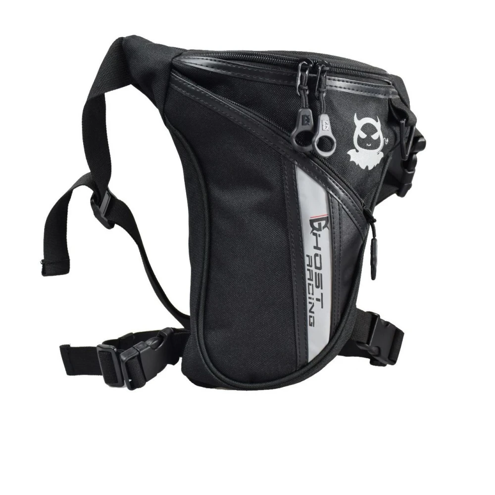 Sac à dos de jambe de moto imperméable, ceinture de hanche de cuisse, ceinture de cavalier de vélo, poche de taille de moto extérieure, motocross, salle de bain ST RACING