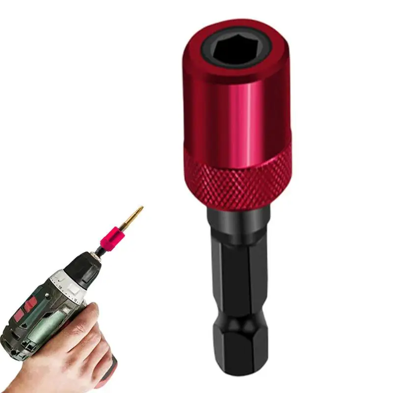 SelfLocking Quick Change Bit Holder Bit Extension Rod Electric Drill Screwdriver Extender 60mm Hex Shank Adapter For Screwdriver