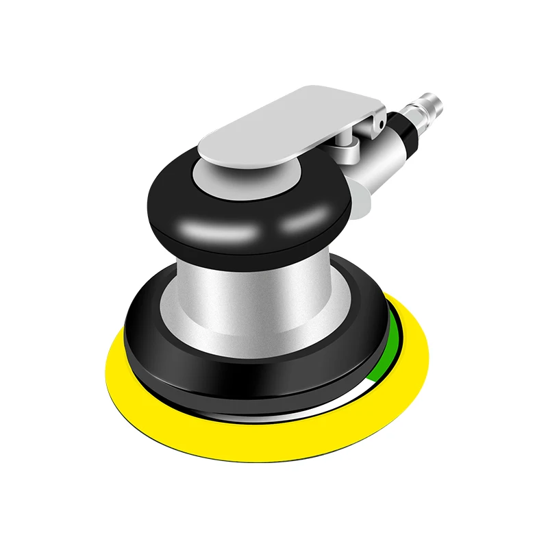 

High-Speed 5-Inch Pneumatic Random Orbit Sander 125 mm Air Rail Grinder for Metal Woodworking & Car Polishing
