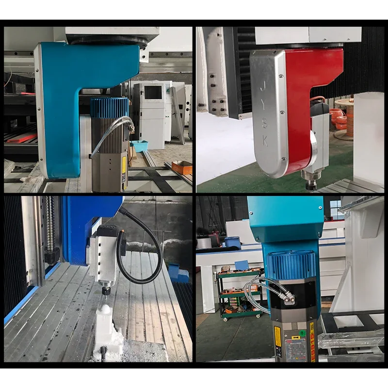 WZTH500 CNC 5-axis Linkage Engraving Machine Angle Universal Milling Double Swing 5-Axis Spindle Head