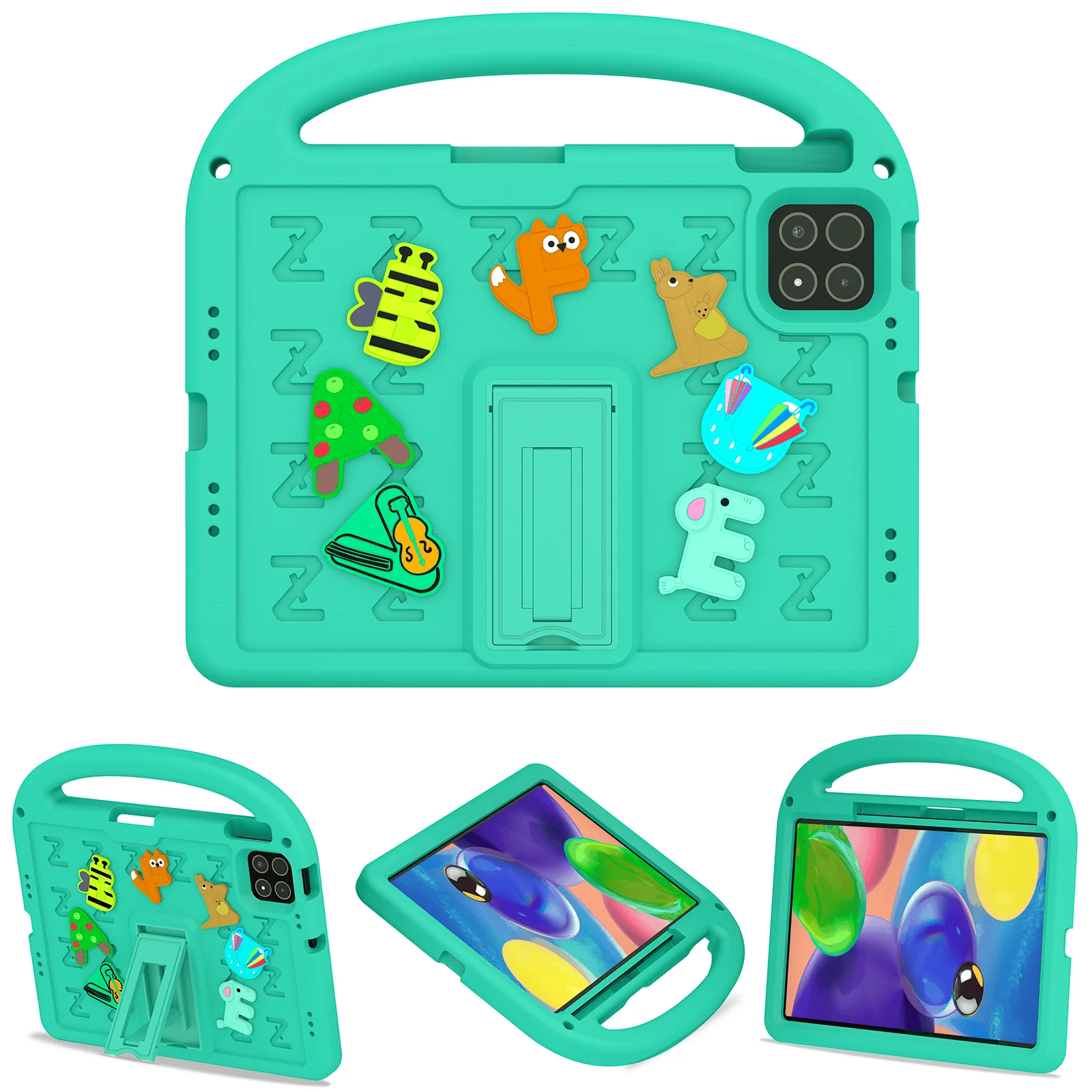 Shockproof EVA Kids Safe Case for Xiaomi Poco Pad X1 11.2 inch Stand Back Cover