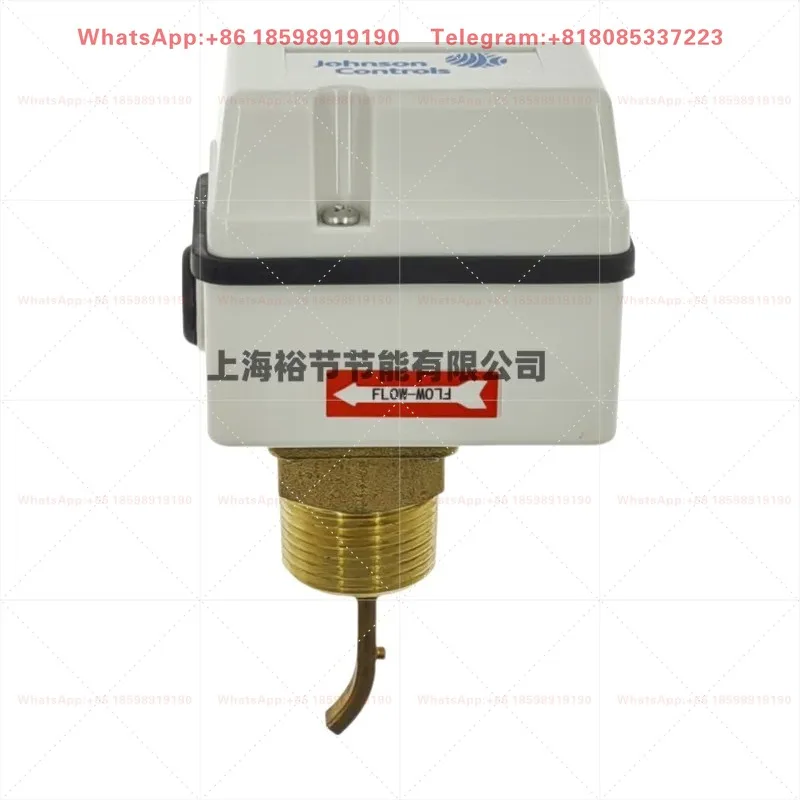 Liquid Flow Target Sensor 1 Inch Thread Flow Switch Adjustable Paddle For HVAC Chiller Boiler Water Circuit Flow Monitoring