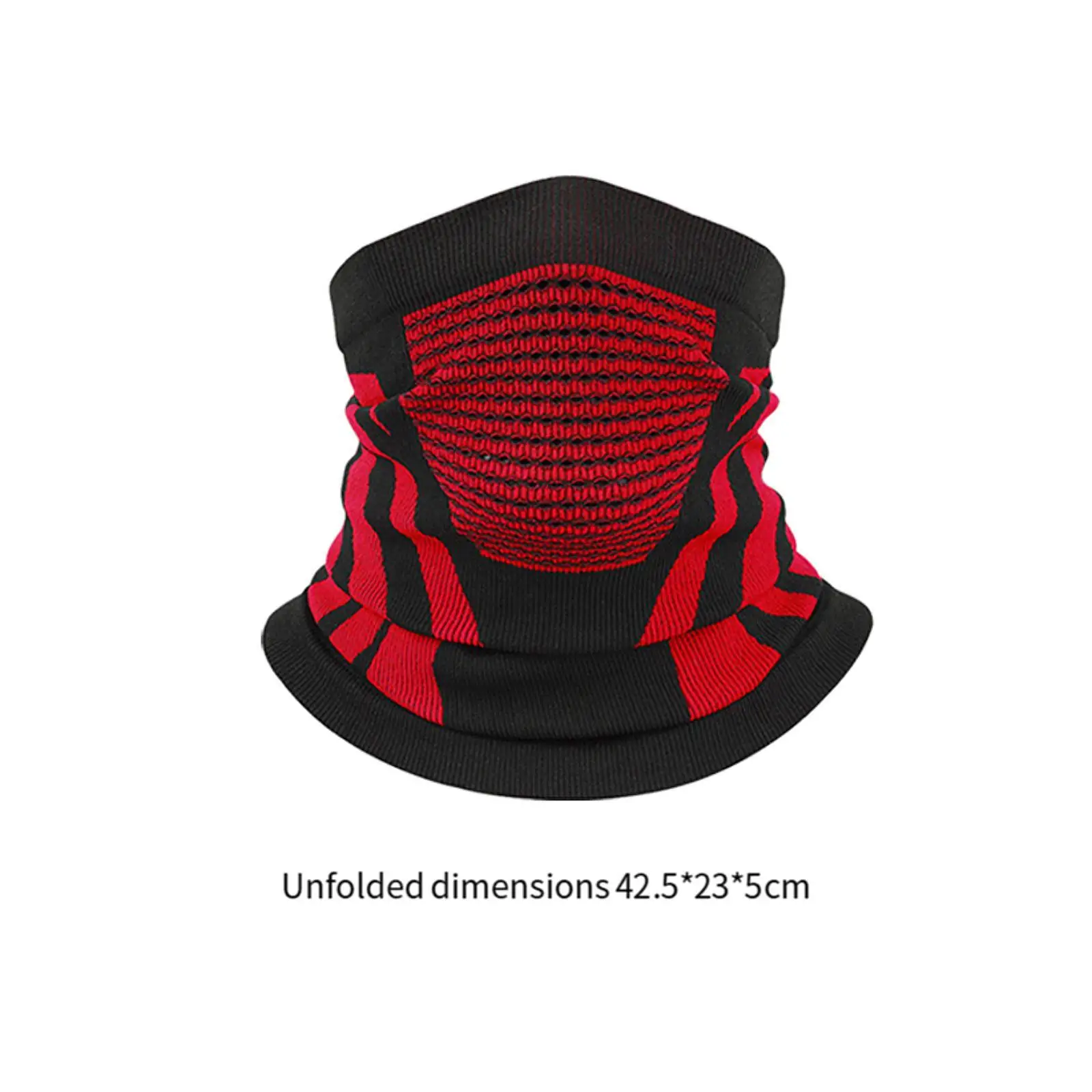 Winter-Halswärmer-Gamasche, Schal für kaltes Wetter, leichte Gesichtsmaske, Sturmhaube, Schal zum Laufen, Radfahren, Herren, Skifahren