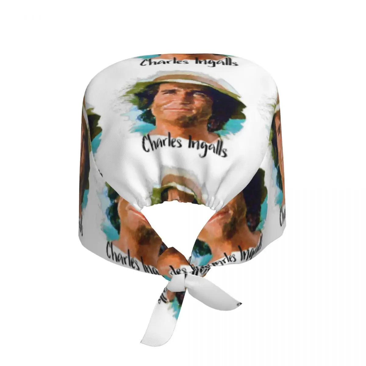 Charles Ingalls Little House On The Prairie Scrub Hat Doctor Working Surgical Cap Men Women Adjustable Nursing Caps for Dentist