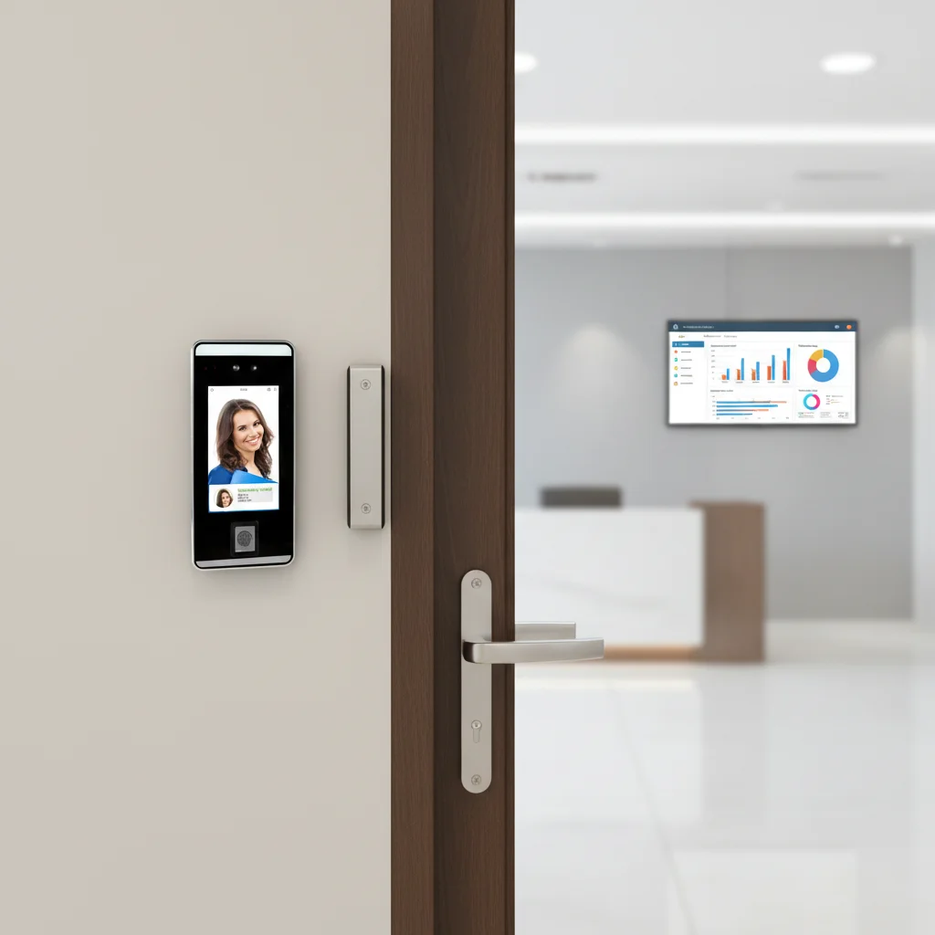 Biometric Fingerprint And Palm Time Attendance Face Recognition With Access Control