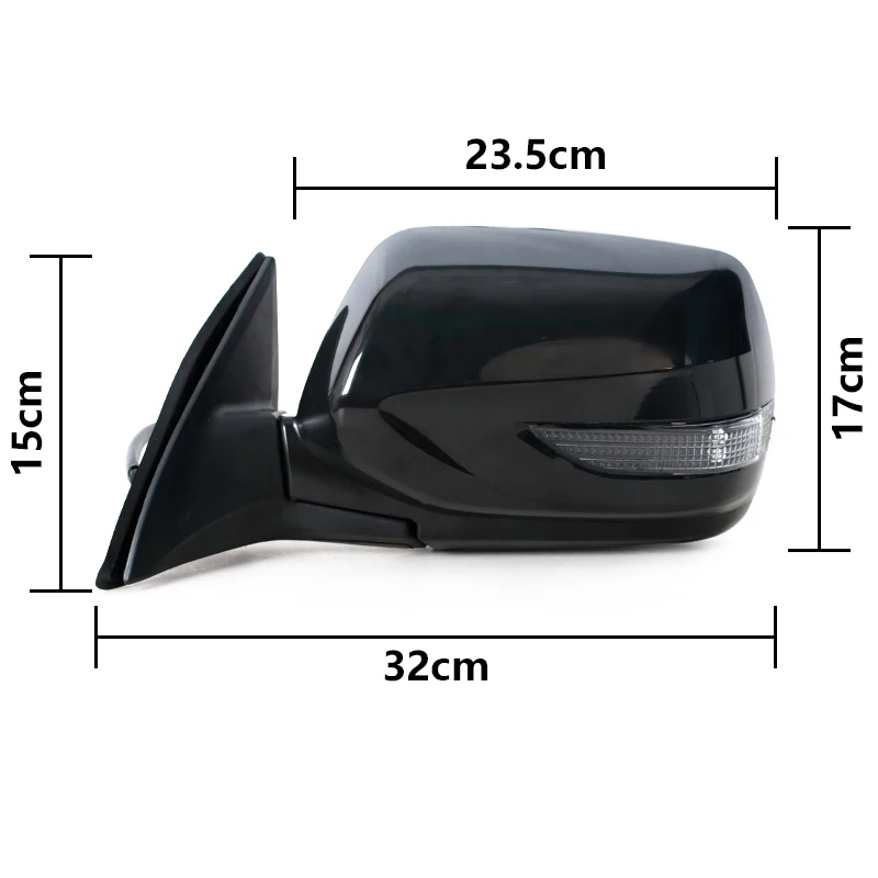 9Wires Car rearview mirror assembly For Subaru Legacy 2010-2012 Outback 2010 2011 Door Wing Side Mirror Car accessories
