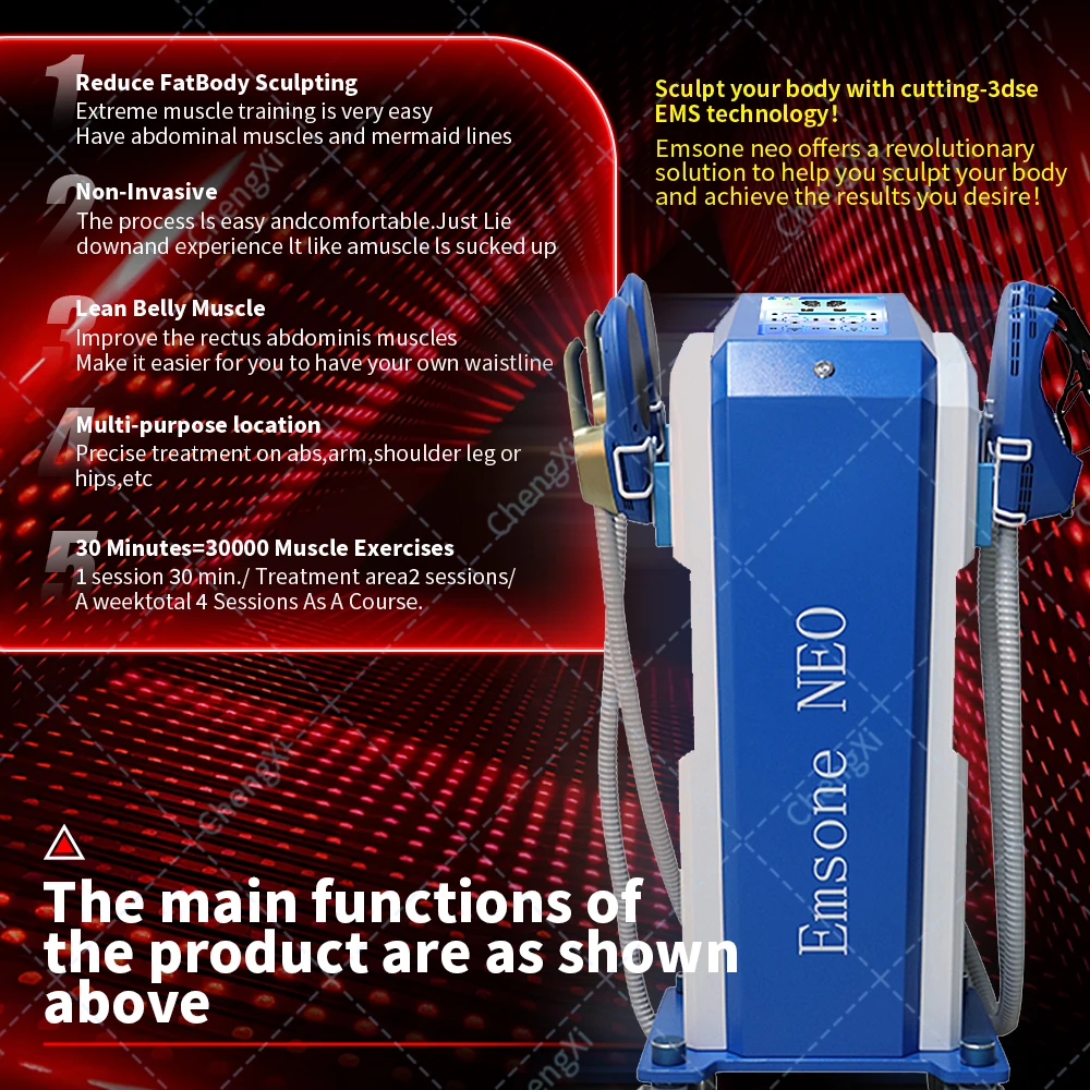

Профессиональный аппарат для похудения тела EMS 2 в 1 Emsone NEO стимулятор мышц EMS машина для контурирования тела