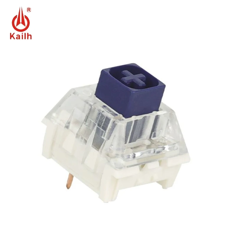Kailh Box-interruptor de teclado Jade Navy, interruptores táctiles Clicky, Teclado mecánico DIY SMD RGB MX, interruptor de 3 pines, PC para juegos personalizado