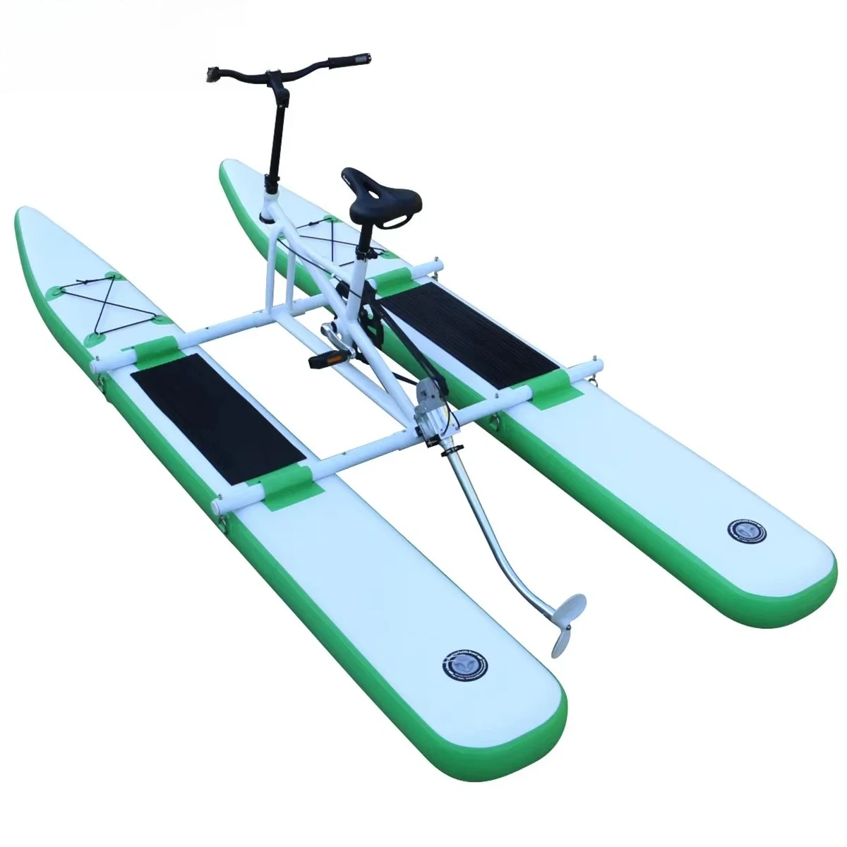 New Arrival Havasaprk Inflatable Water Bike Pedal Sup Board Floating Bicycle Water Play Equipment