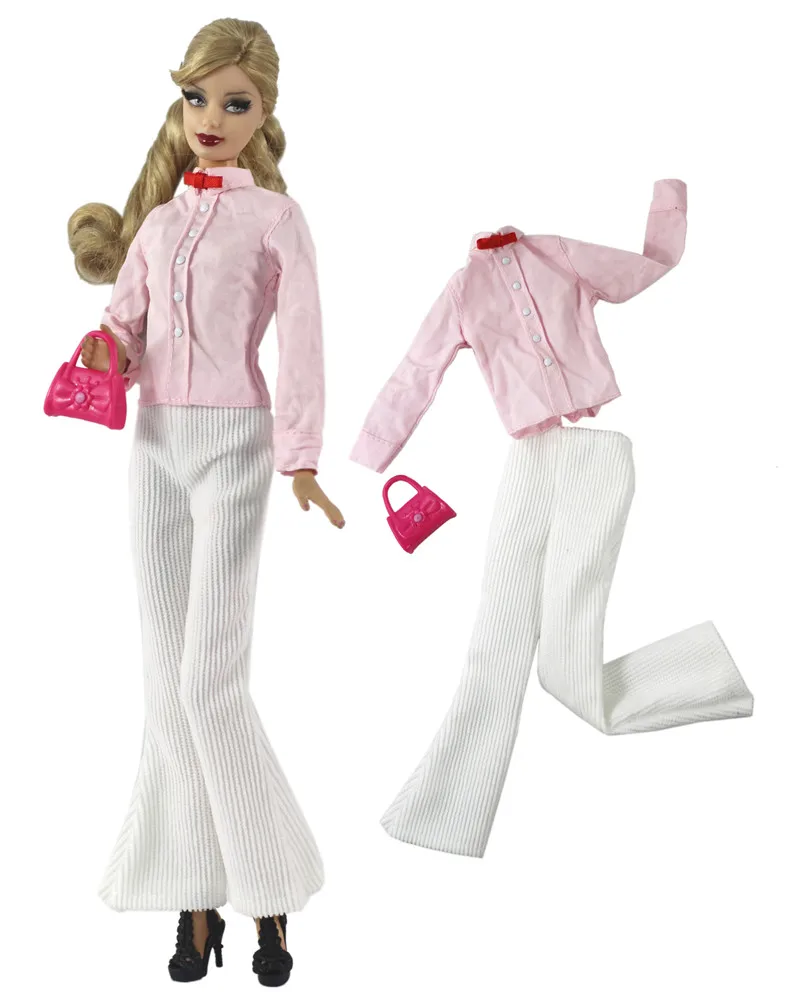 1 Set Doll Clothes 1:6 Scale Dress Outfit for 11.5 Inch 30cm Doll Many Style for Choice Gifts for Girls Doll Accessories #9