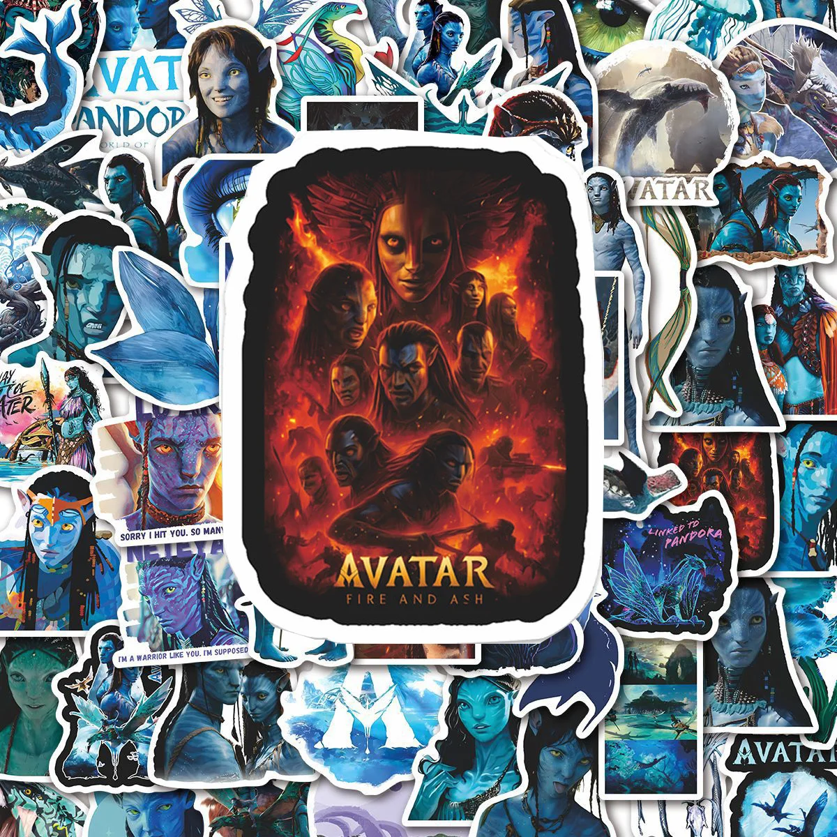 65 قطعة الصورة الرمزية 3 فيلم النار والرماد ملصقات الكرتون الديكور حقيبة سكرابوكينغ الهاتف المحمول القرطاسية لعبة هدية