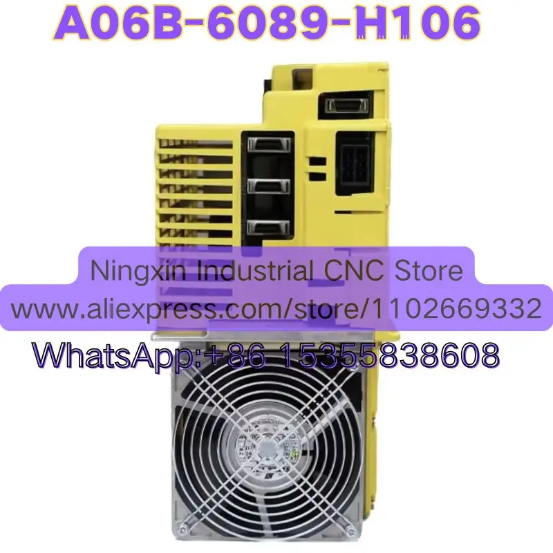 

Second-hand A06B-6089-H106 A06B 6089 H106 Servo Drive Tested OK Quick Shipment