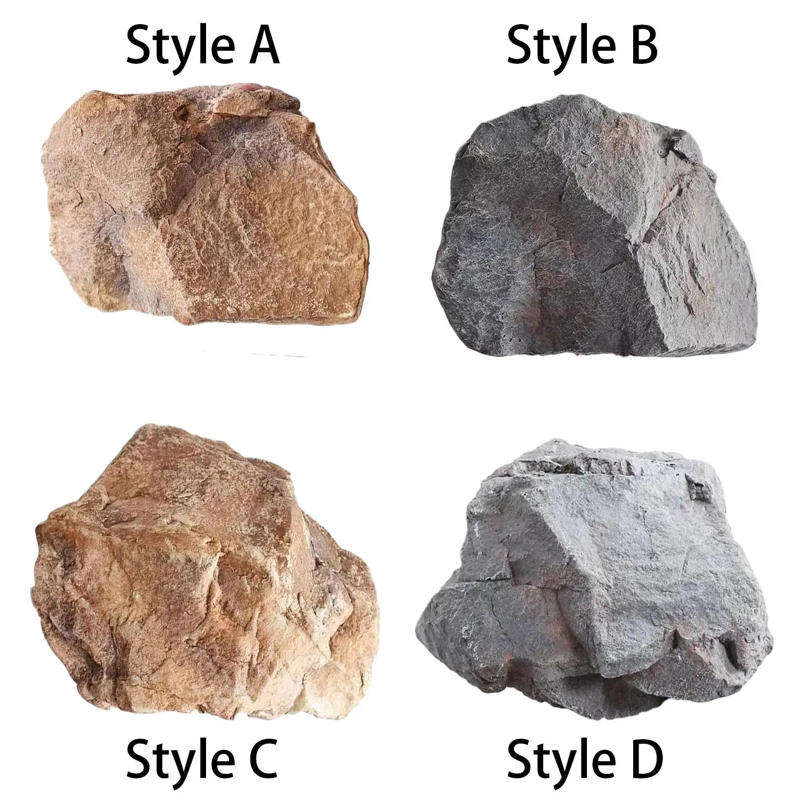 

Artificial Rock Lightweight PU Natural Texture for Rivers Yard Decoration