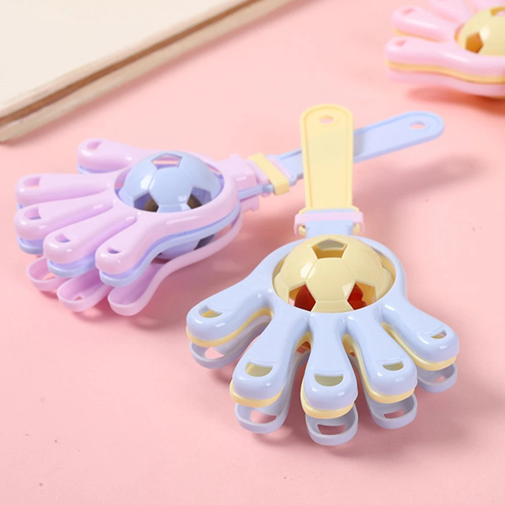 Baby Comfort Toys Early Childhood Education Hand Bell Clap Hands Interactive Toys Baby Rattle/bed Bell Rattle Toy Baby Soothing