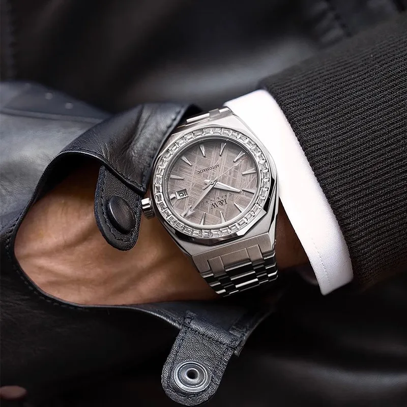 Montre Homme CARNIVAL Mechanical Dress Watch for Man Brand Luxury NH35 Movement Automatic Wrist Watch Mens 50M Waterproof Reloj