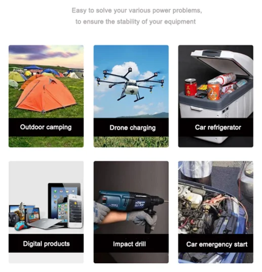 Energy Storage Power Supply Solar Power Generator With Solar Panel Electric Powered Generator Charger