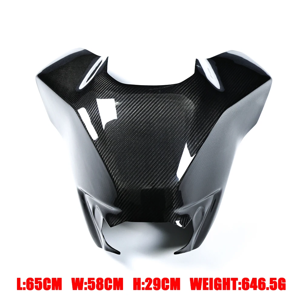 Motorcycle Supplies Full Fuel Tank Cover Protection Parts For Yamaha MT09 FZ09 Gen4 2024 2025 Real Carbon Fiber Moto Accesorios